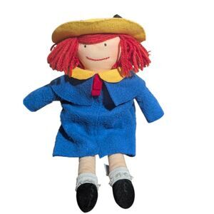 Vintage 1990 Eden Madeline Rag Doll - Collectible Plush Toy